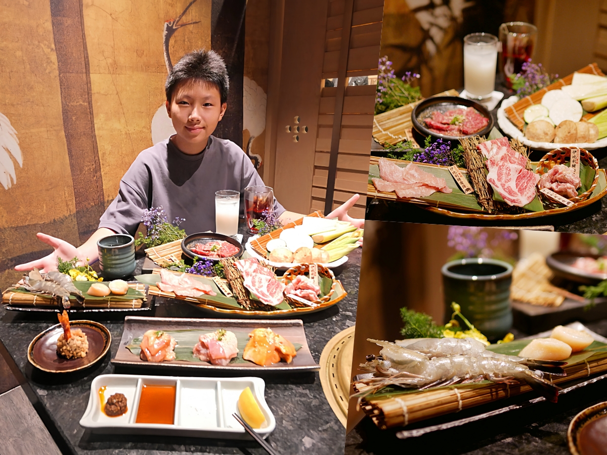 竹北美食｜讓人意猶未盡的頂級和牛燒肉饗宴「老乾杯新竹喜來登店」專人桌邊代烤，質感氛圍超加分！竹北燒肉推薦｜新竹聚餐推薦