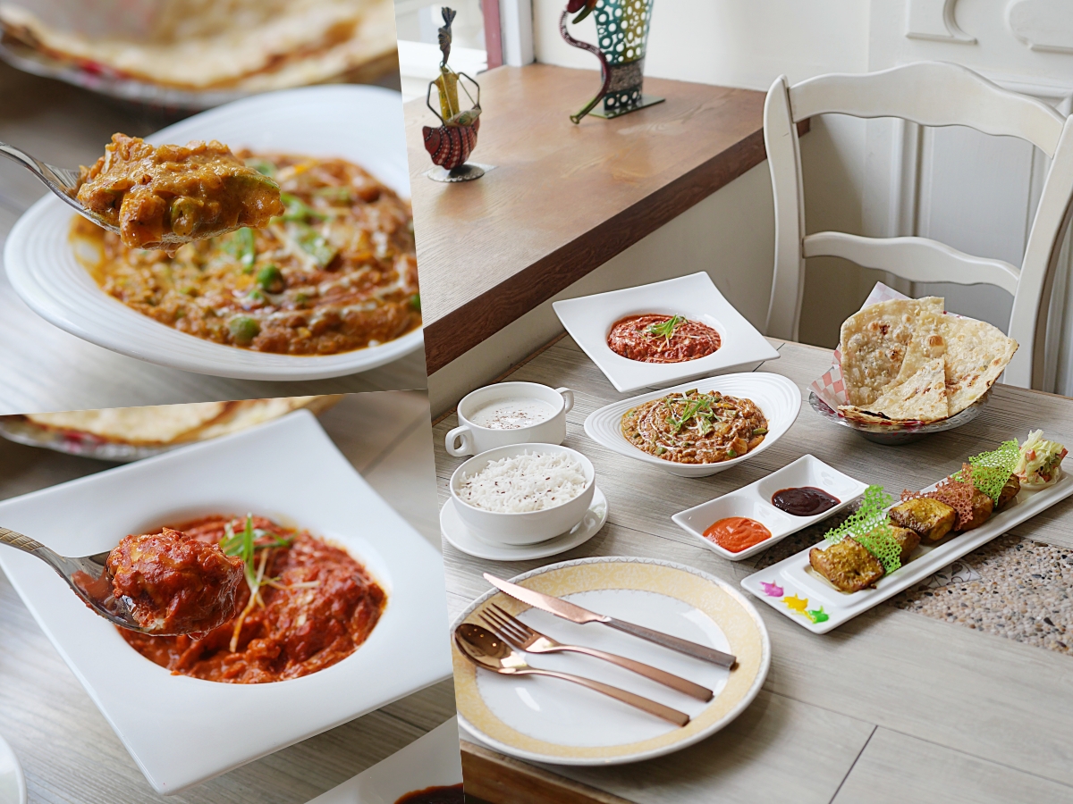 太銷魂！中正公園旁的道地異國風味「主廚帽印度餐廳嘉義店」品嚐濃郁咖哩一秒置身異國街頭！嘉義美食推薦｜嘉義約會推薦