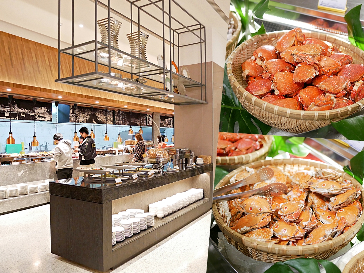 台南吃到飽｜200 道豪華海陸百匯吃到飽「福爾摩沙遊艇酒店 威尼斯自助餐廳」欣賞水岸風光享受度假氛圍！台南美食推薦｜安平美食推薦