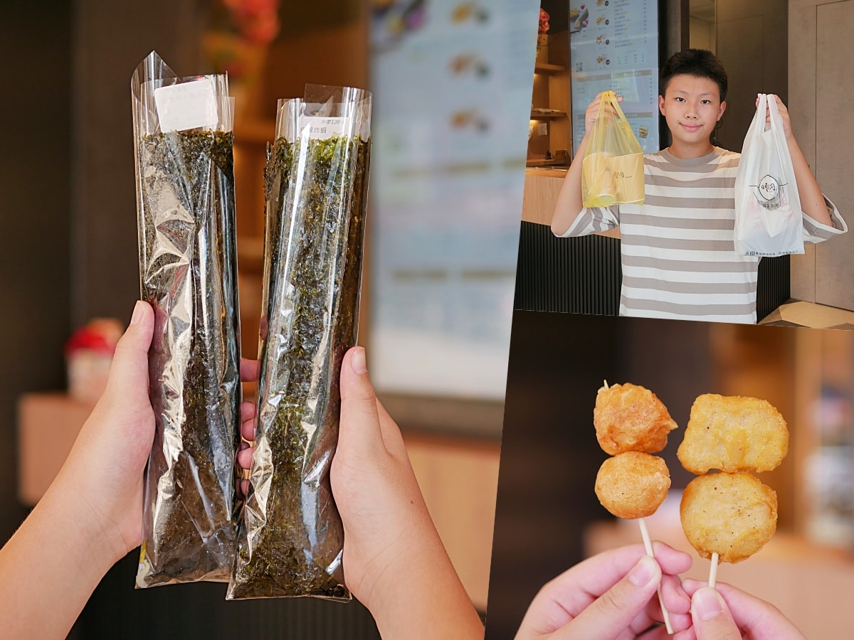 現點現做超涮嘴「明洞飯捲崇學店」台南東區人氣外帶飯捲，炸蝦與牛肉口味都好吃！台南外帶推薦｜台南東區美食