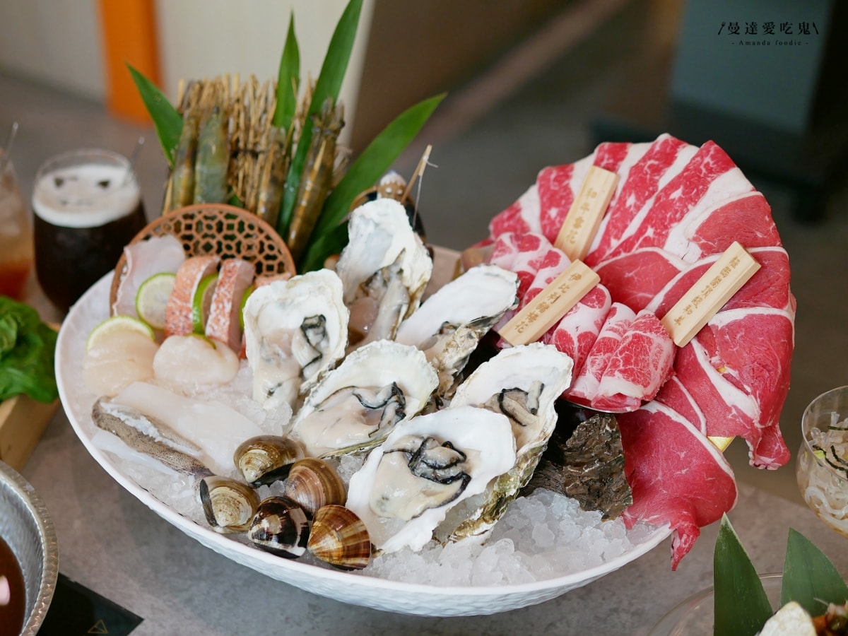 太銷魂！匠心演繹的海陸盛宴「海港匠鍋」道道驚艷的雙人珍饌御膳套餐一吃難忘！台中南屯美食｜台中火鍋推薦