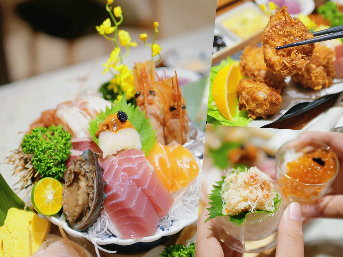 這絕對是我吃過最澎湃的日料雙人套餐「椿椛和食」兼具視覺與味覺的雙重饗宴，彷彿秒飛東京穿越啦！嘉義日料推薦｜嘉義約會推薦