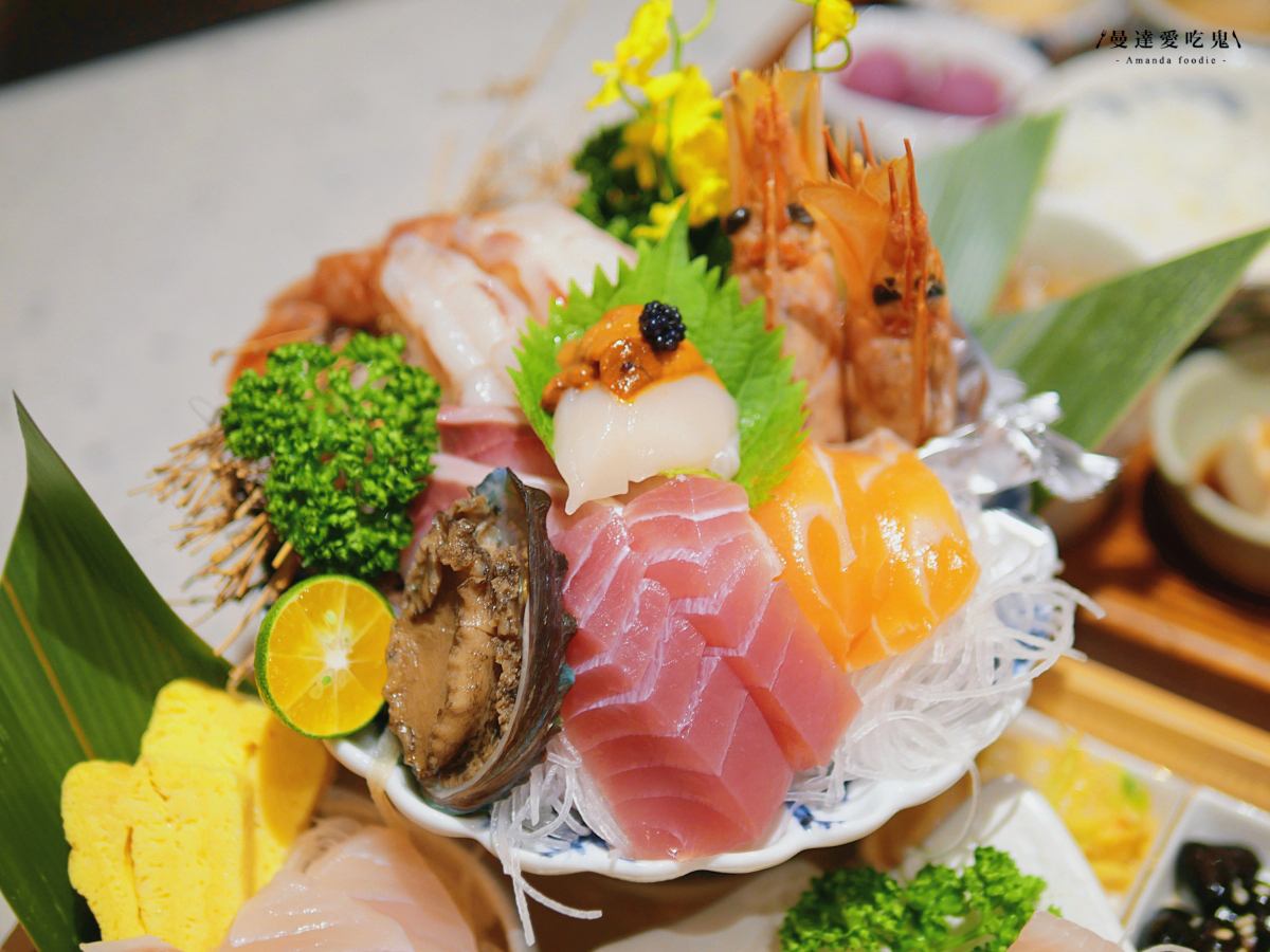 這絕對是我吃過最澎湃的日料雙人套餐「椿椛和食」兼具視覺與味覺的雙重饗宴，彷彿秒飛東京穿越啦！嘉義日料推薦｜嘉義約會推薦