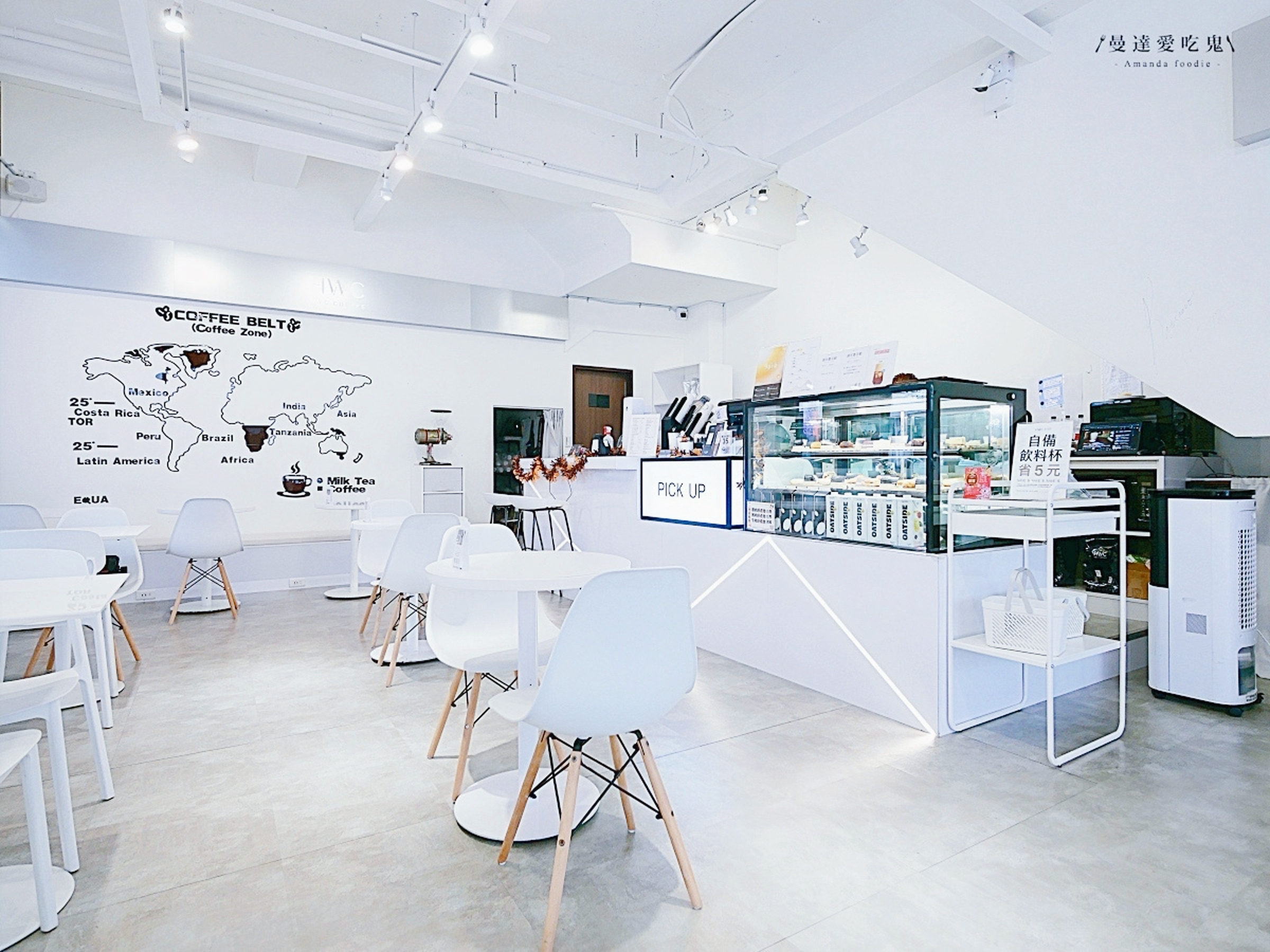 HWC 黑沃咖啡台中青河店｜北屯午後的藝伎香氣時光，精品手沖與法式甜點的溫柔邂逅！台中咖啡廳推薦｜台中下午茶推薦