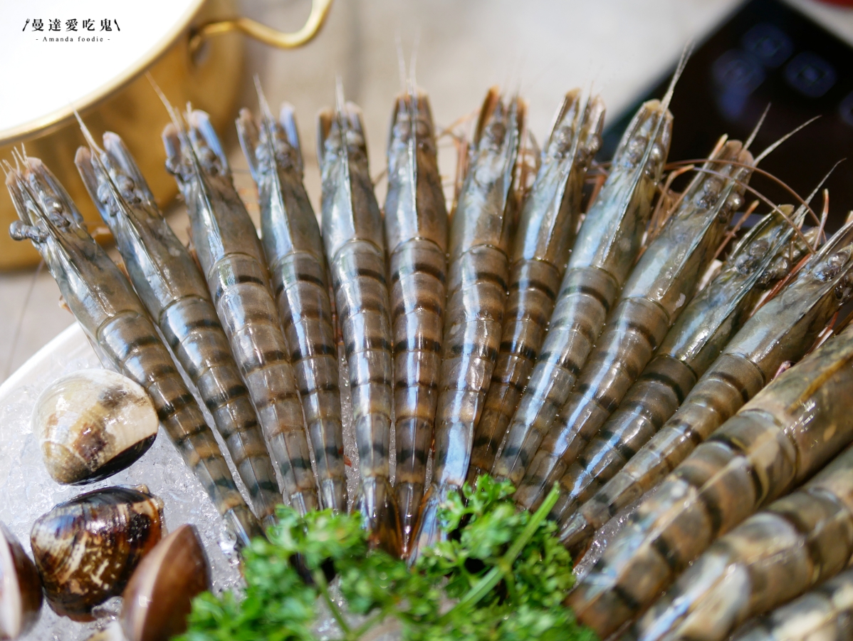 嘉義火鍋推薦|挑戰視覺與味蕾極限「馨月鍋物」100%鮮乳湯底、15盎司魔王肉盤,CP值爆表的海陸饗宴!嘉義聚餐推薦|嘉義宵夜推薦 - 第20張圖