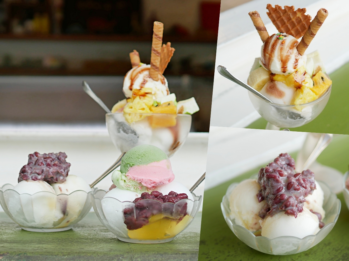 旗山美食|入選第一屆500甜的老字號冰品!高雄旗山「常美冰店」懷舊氛圍滿點,經典配料吃出古早味! - 第1張圖