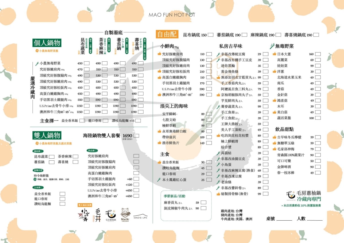 台南美食｜隱藏在巷弄老宅裡的鍋物「毛房 蔥柚鍋 ·冷藏肉專門」份量精緻、價格親切的平日限定午間套餐開箱！台南火鍋推薦｜台南聚餐推薦