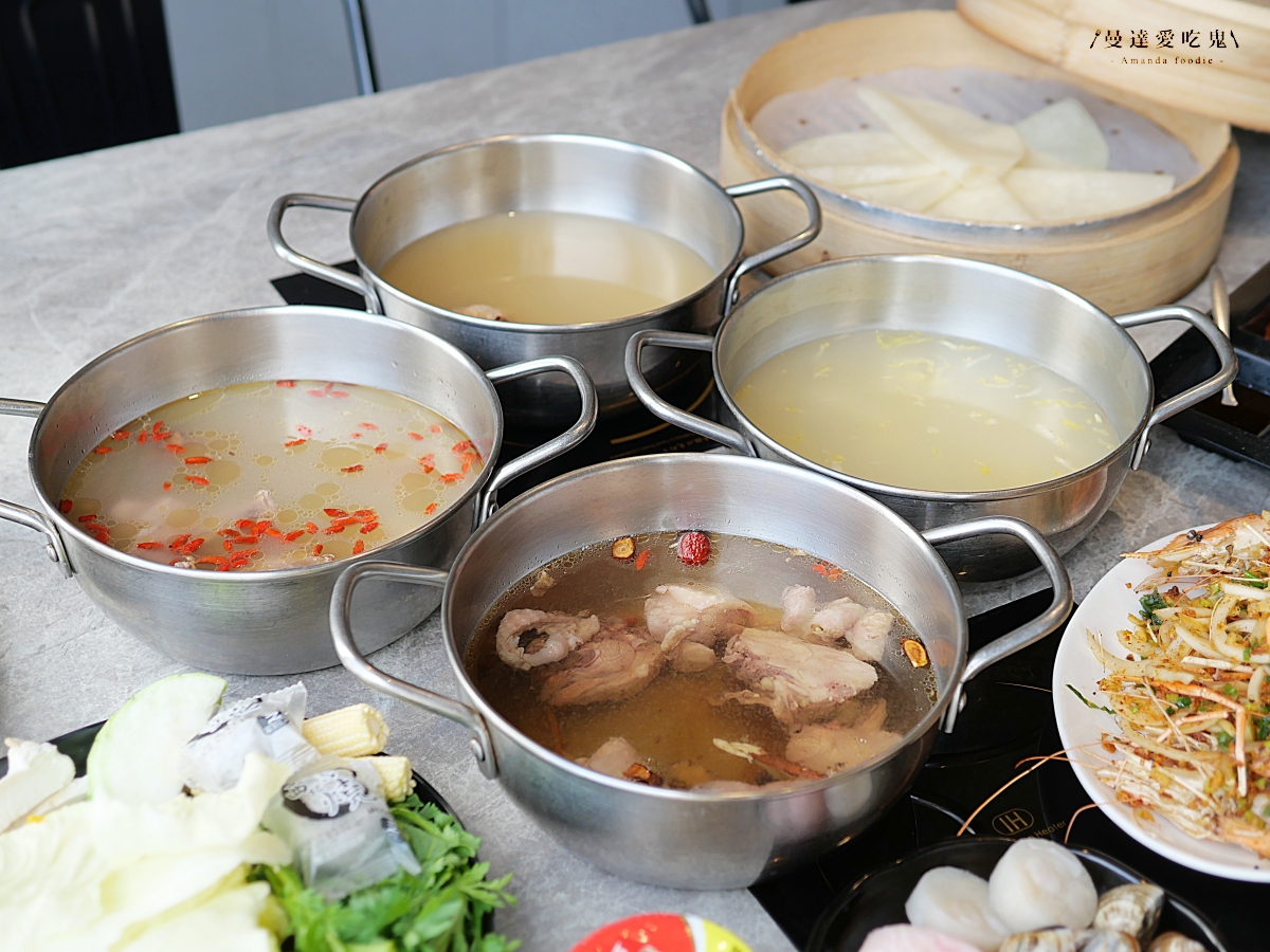 火鍋控注意！在鍋物吃到飽餐廳也能品嚐到銷魂烤鴨「覓 ‧ 鍋物」不收服務費還附設免費停車場超加分！沙鹿美食推薦｜台中美食推薦