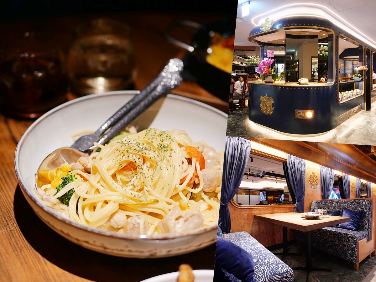 聚餐新地標！人氣餐飲品牌插旗嘉義首店開箱「金色三麥嘉義耐斯店」火車車廂設計風格質感爆表啦！特色智慧取酒牆｜耐斯廣場美食推薦