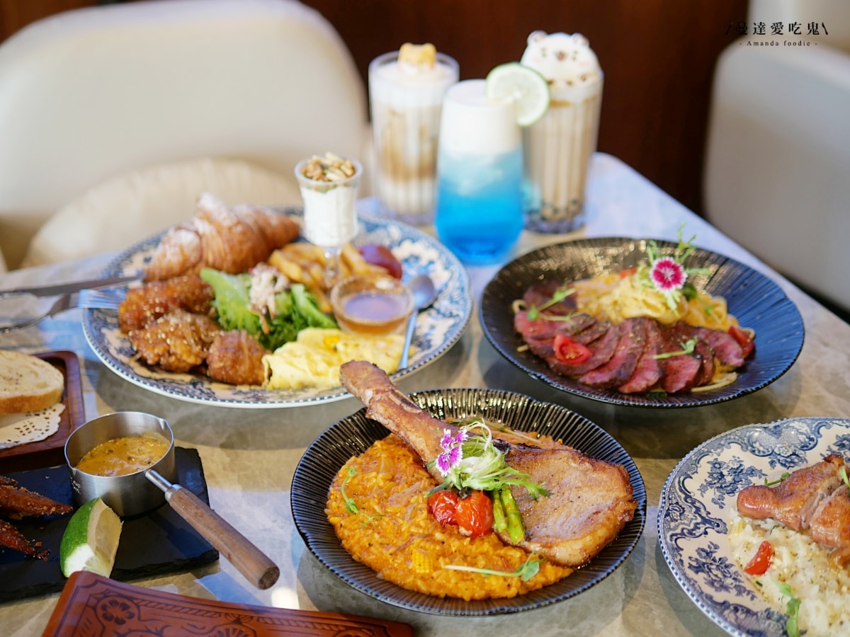 美翻天！從用餐環境到上桌餐點都讓人欲罷不能的浪漫饗宴「今鶴義式餐酒館安平店」超萌立體泡澡熊奶茶吸睛必點！台南慶生推薦｜台南約會推薦