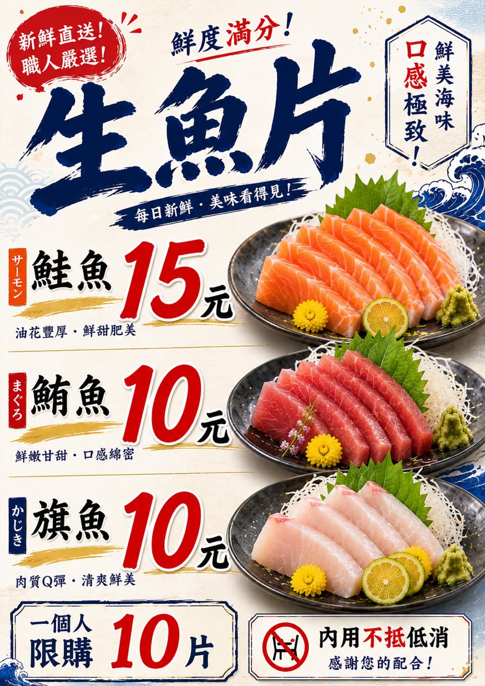 日料店新增自助吧整個大加分「纓風壽司永康店」期間限定玫瑰花丼超吸睛，營業到半夜12點很可以！永康美食推薦｜台南日料推薦