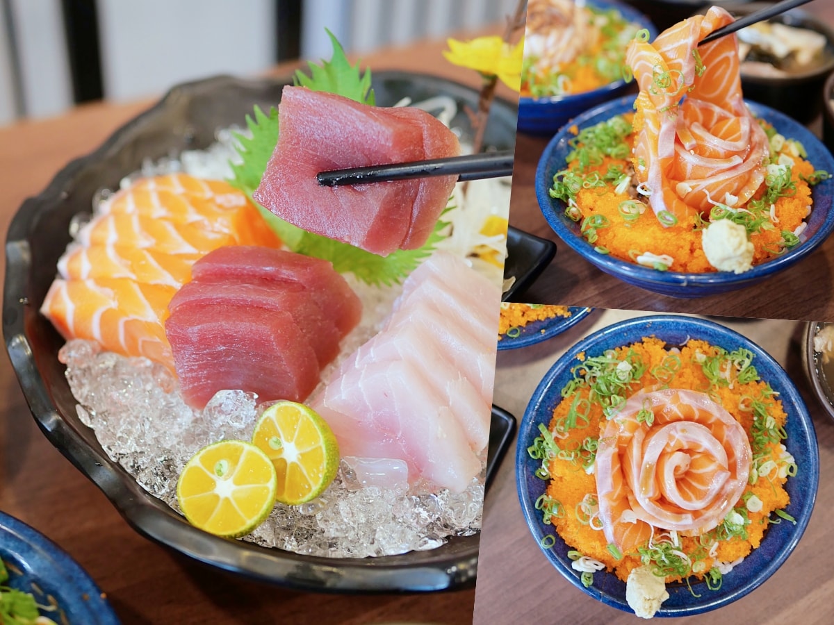 日料店新增自助吧整個大加分「纓風壽司永康店」期間限定玫瑰花丼超吸睛，營業到半夜12點很可以！永康美食推薦｜台南日料推薦